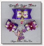 Dog Bows-Fana Cee Sugar Plum 