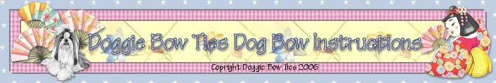  How To Make Dog Bows by Doggie Bow Ties