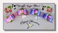 Puppy Dog Bows-Pastel Pigtail Hummers