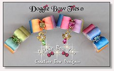 Puppy Dog Bows-Rainbow Puppy 