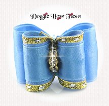 Dog Bow-Full Size, Classic, Porcelain Blue-3